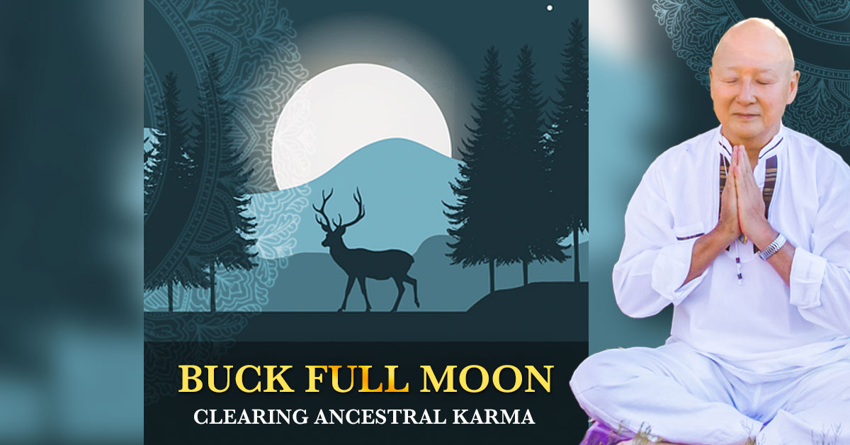 Buck Full Moon Clearing Ancestral Karma Kenji Kumara