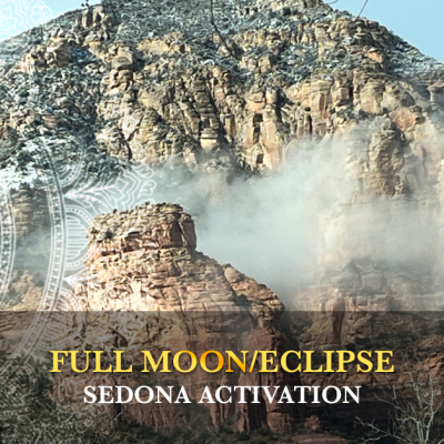 sedona arizona full moon eclipse meditation