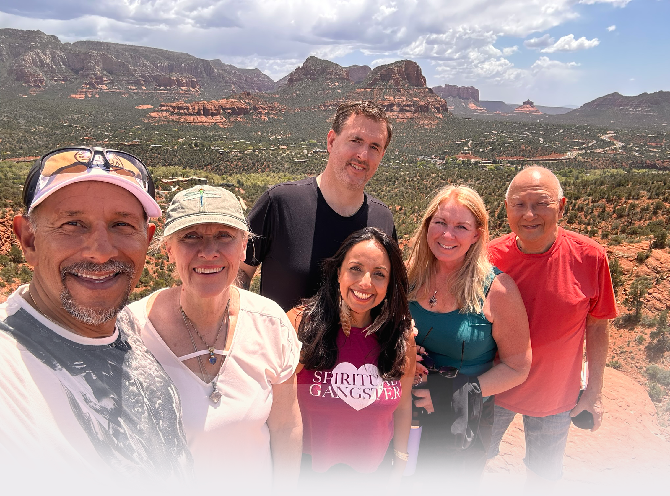The Gang on Baby Mesa Vortex things to do in sedona